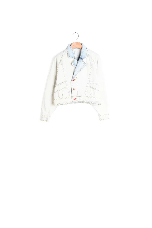 Veste en jean délavée Stylish Bootcut Denim Jeans