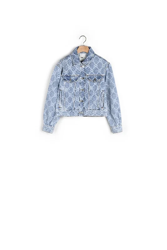 Blouson en jean Comfortable Full-Length Denim Jeans