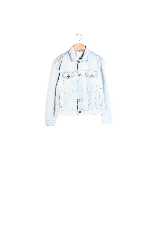 Veste en jean Trendy Pleated Waist Jeans