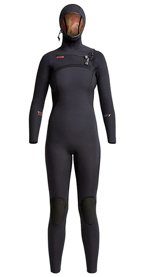 Xcel Comp X 5.5/4.5 Hooded Women's Wetsuit Hoodie Dress Longline Feminine