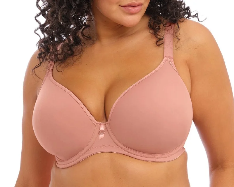 Bijou Banded Moulded Bra In Ash Rose - Elomi Lightly Padded Bra