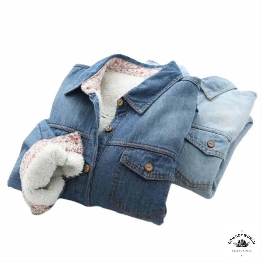 Chemise en Jean Cowboy Femme Comfortable Drawstring Waist Jeans