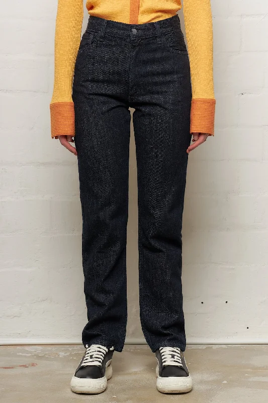 Straight Jean Comfortable Zip-Up Skinny Jeans