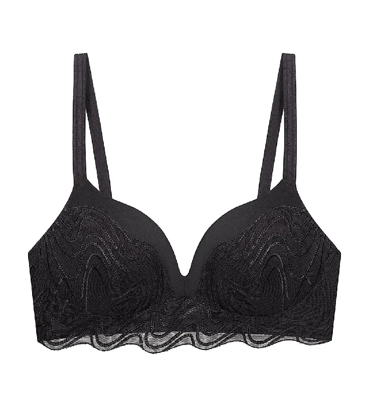 Curves Padded Bra Chic Lace Underwear