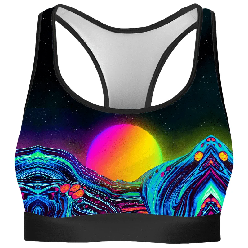 Dose of Sunset Rave Bra Active Wear Bra