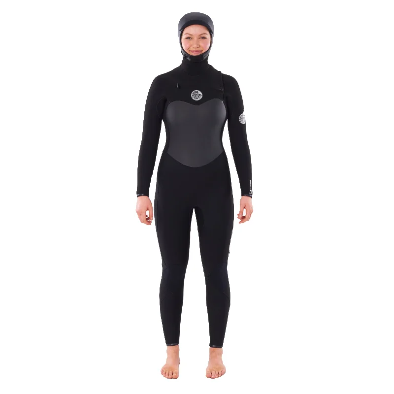 Flashbomb 6/4 Hooded Wetsuit Hoodie with Cropped Fit Short Trendy