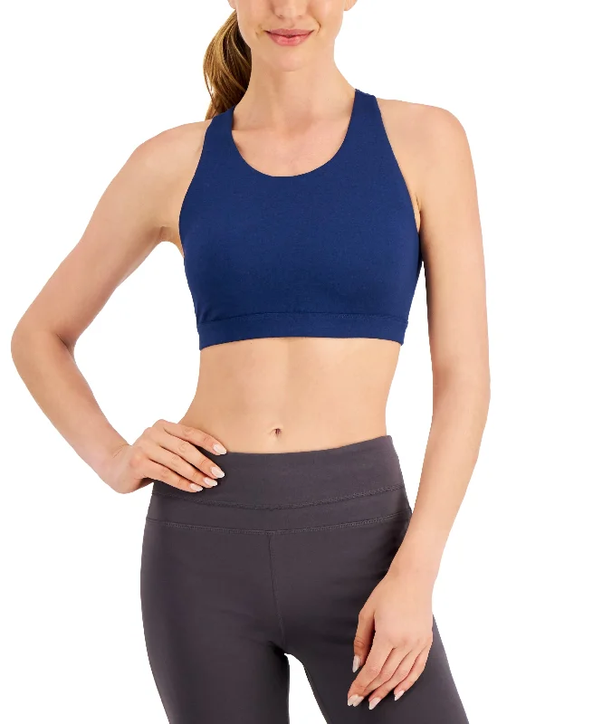 ID Ideology Womens Essentials Sweat Set Low Impact Sports Bra Smooth Fit Bra