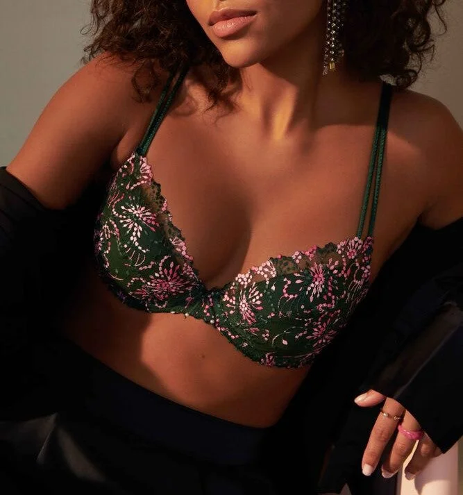 Jane Push Up Bra In Jungle Kiss - Marie Jo Cozy Sleep Bra