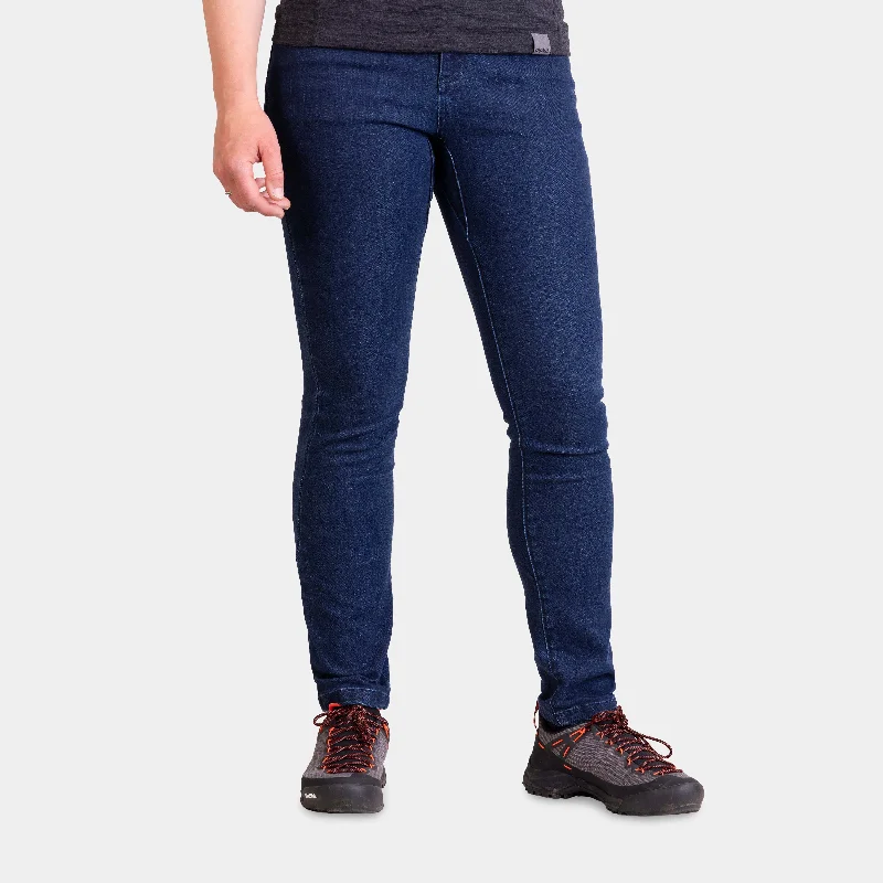 Jeanie [Womens] Stylish High-Rise Mom Jeans