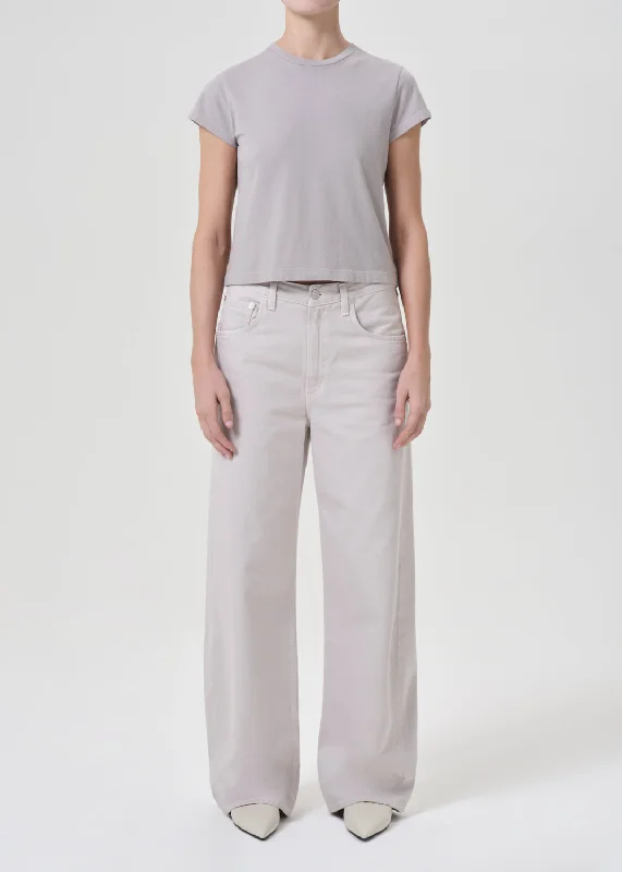 Low Curve Jean in Soft Focus Fashionable Mom Jeans
