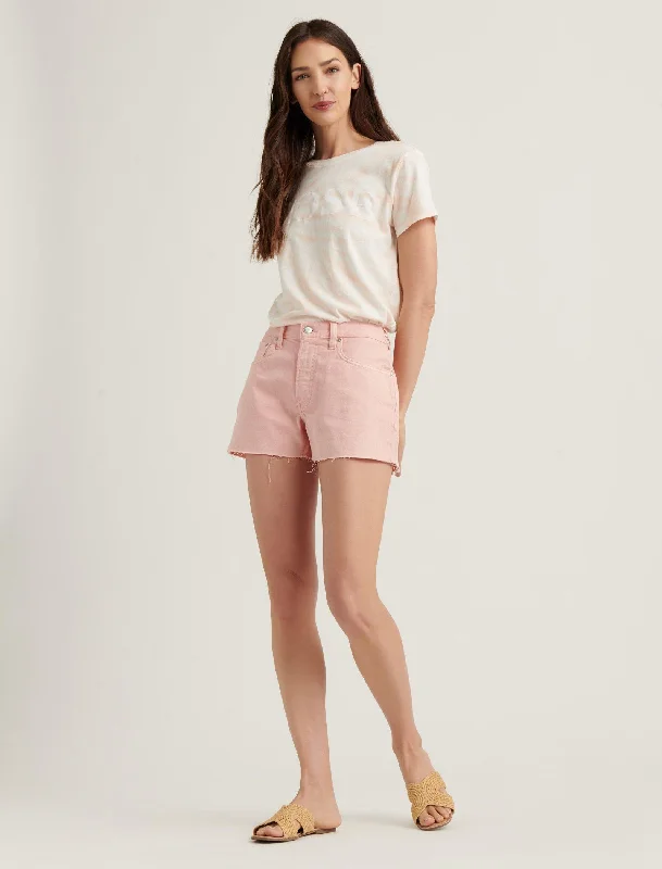 Lucky Brand Boyfriend Jean Short Veiled Rose Ct Casual Distressed Skinny Jeans