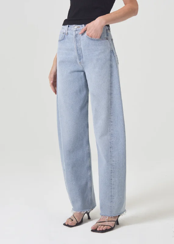 Luna Pieced Jean In Void Stylish Shredded Denim Jeans