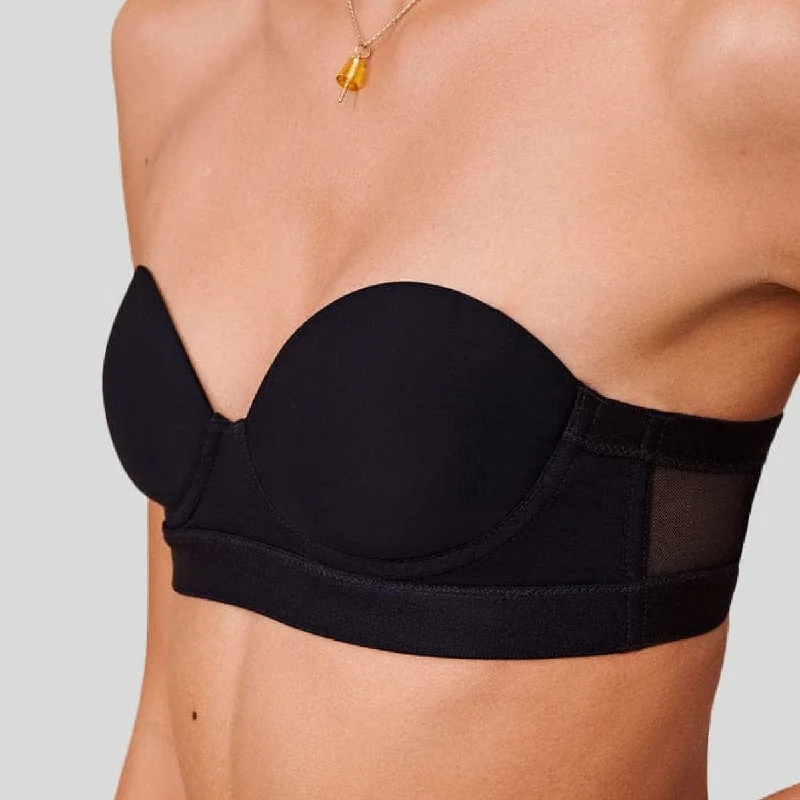 MVP Multiway Strapless Bra Black Comfortable Active Bra