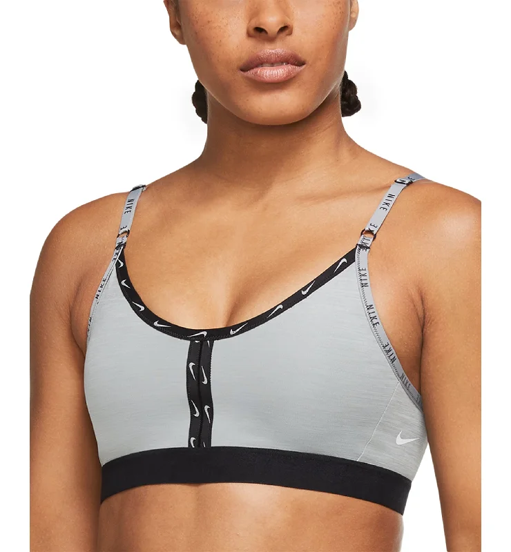 Nike Womens Dri-fit Indy Low-Impact Sports Bra Breathable Wireless Bra