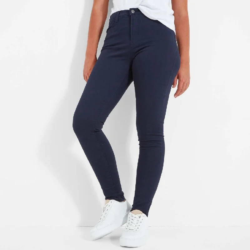 Poppy Jean Cozy Stretch High-Waist Jeans