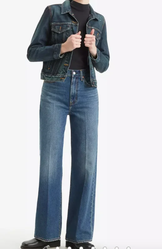 Levi's Premium - Ribcage Wide Leg Jean Comfortable Boyfriend Jeans