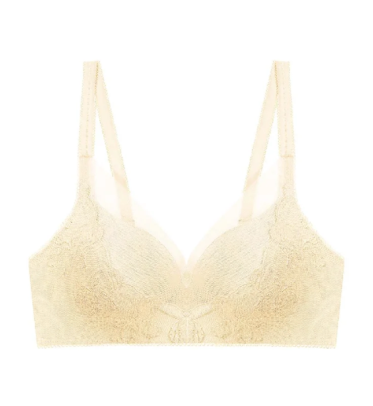 Sculpt Fleur Padded Bra Stylish Lace Bralette