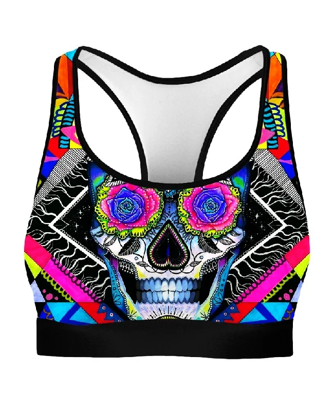 Suger Skull Rave Bra Light Padded Bra