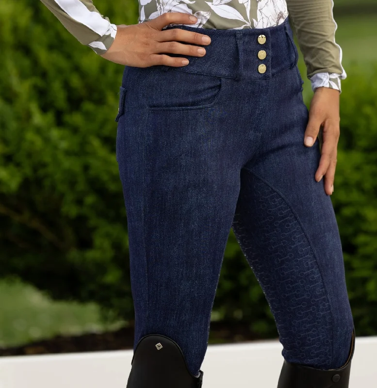 Novella Equestrian The Perfection Jean Breeches Stylish Tapered Fit Jeans