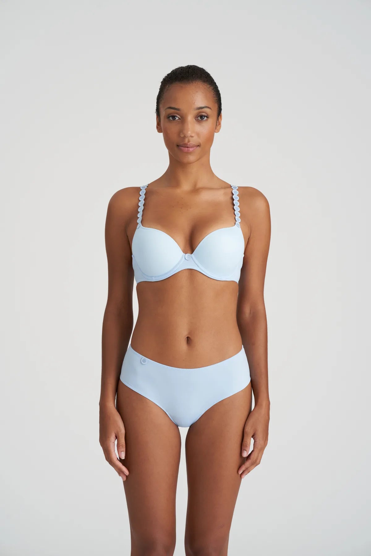 Tom Push Up Bra In Cloud - Marie Jo Full Coverage Bra