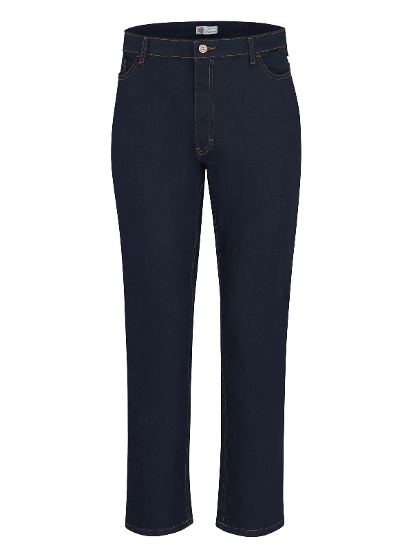 Women's Industrial 5-Pocket Slim Fit Jean Comfortable Jogger Style Jeans