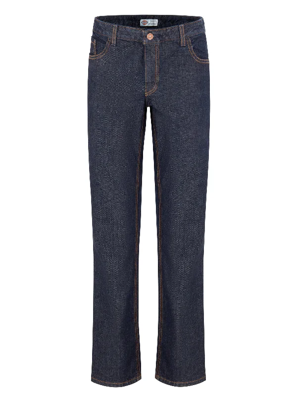 Women's Industrial Denim 5-Pocket Relaxed Fit Jean Trendy Wide-Legged High-Waist Jeans