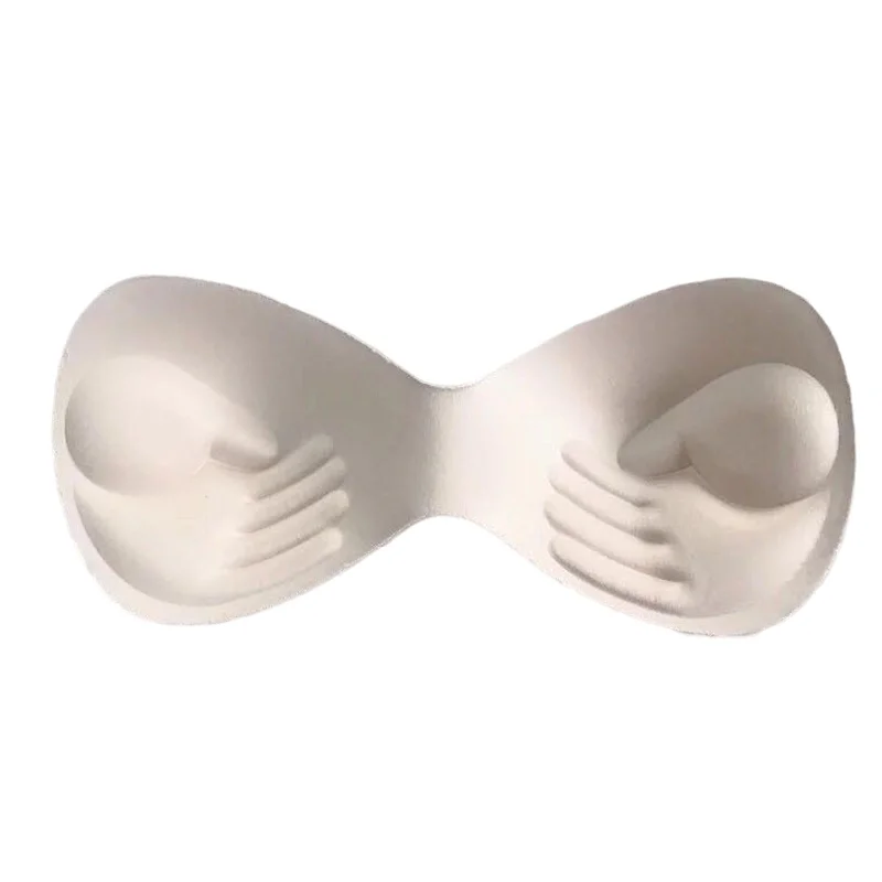 Maxbell Bra Pads Inserts Breast Lifter Washable Comfortable for Bikini Top Swimwear  28cm Apricot High-Waisted Swimwear