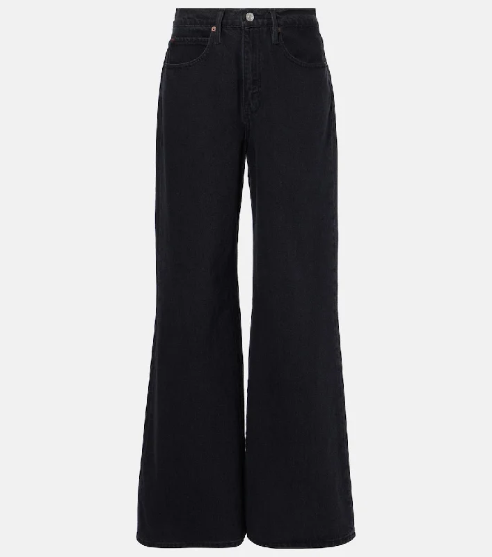 Easy Wide High Rise Flare Jean
in Inkwell Casual Loose Fit Jeans