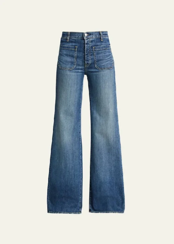 Florence Jean Cozy Wide-Legged Jeans