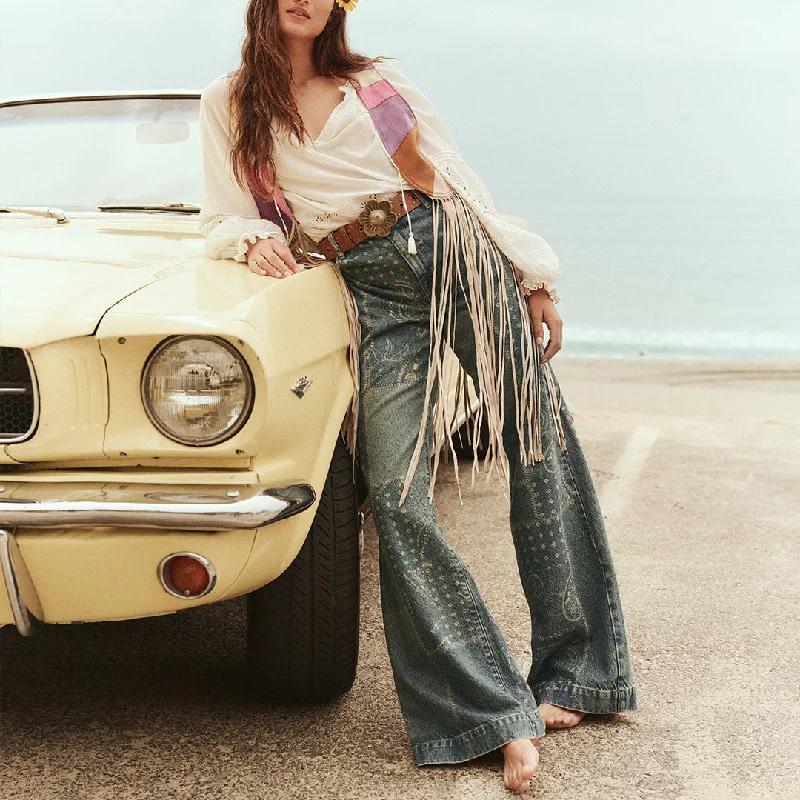 Road Trip Denim Jean Trendy Skinny High-Waist Jeans