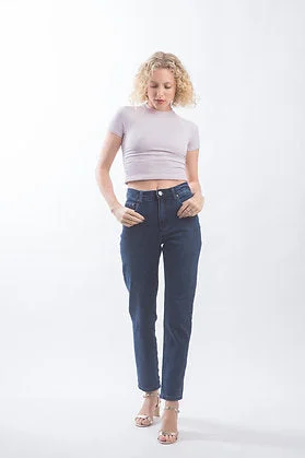 WAKEE | Straight Leg Jean Stylish Tapered Fit Jeans