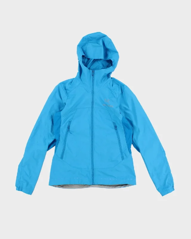 Women's Blue Arc'teryx Jacket - XS Fleece Fabric Down Fabric Feather Fabric