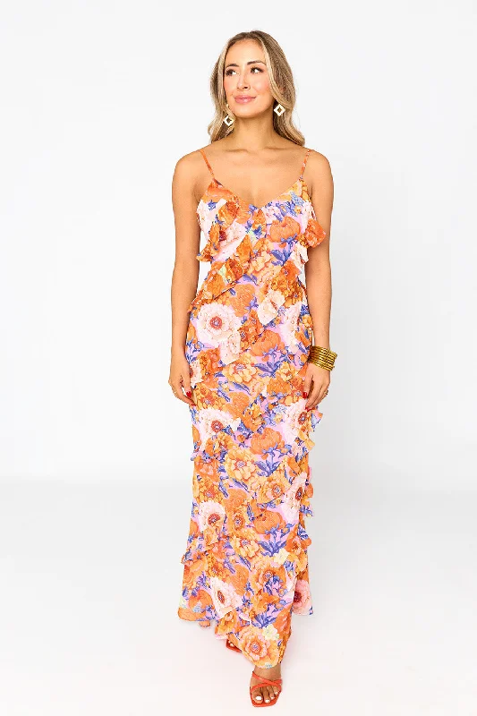 Finley Maxi Dress - Seeya Later Classic V-Neck Maxi Dress