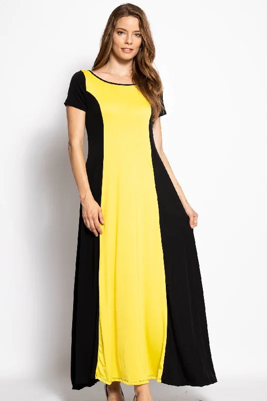 Breezy Summer Maxi Dress Fashionable High-Low Maxi Dress