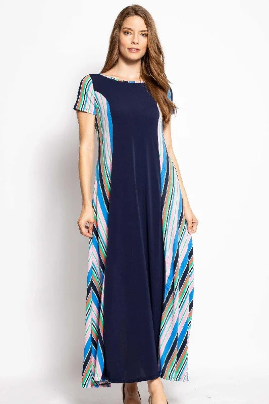 Breezy Summer Maxi Dress Trendy Satin Maxi Dress