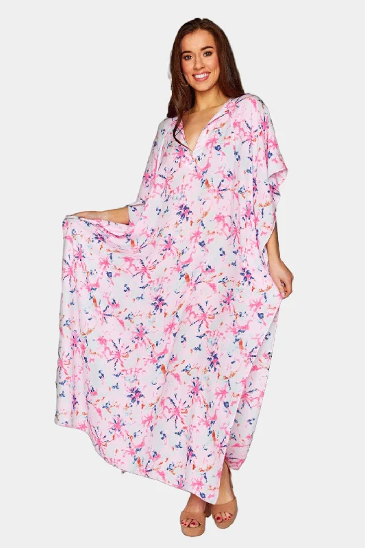 Miller Caftan Maxi Dress - Free Spirit Chic Off-Shoulder Maxi Dress