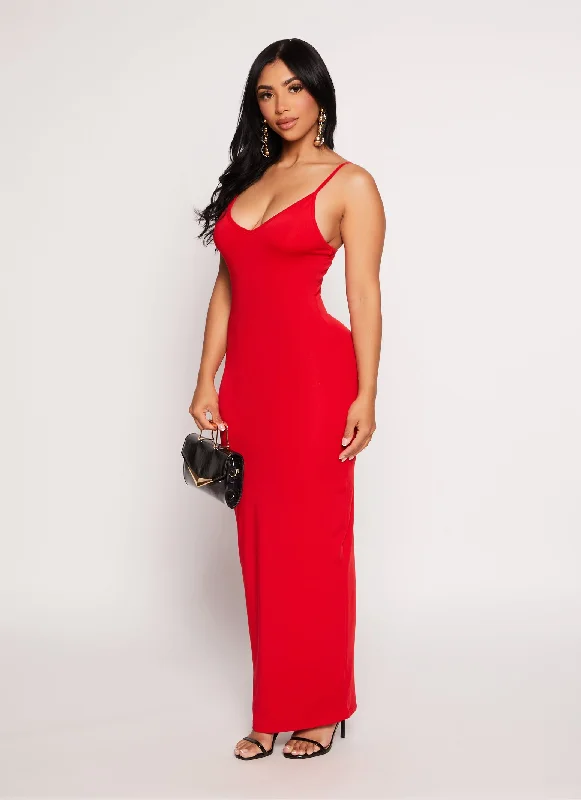 Daisy V Neck Bodycon Maxi Dress Elegant Velvet Maxi Dress