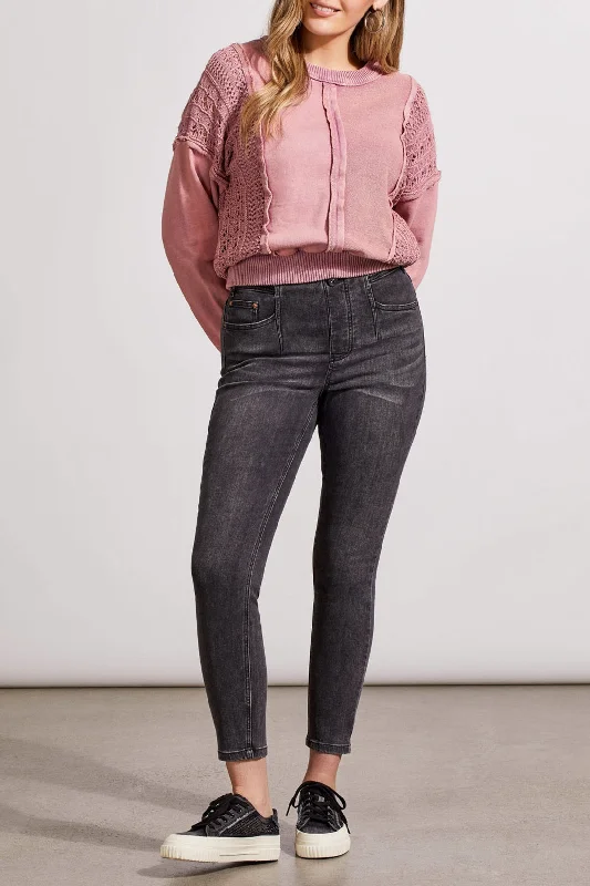 Tribal Audrey Icon Pull-On Skinny Jean 5357O-2020-3013 Stone Black Stylish Relaxed Fit Skinny Jeans Tribal Audrey Icon Pull-On Skinny Jean 5357O-2020-3013 Stone Black Stylish Relaxed Fit Skinny Jeans