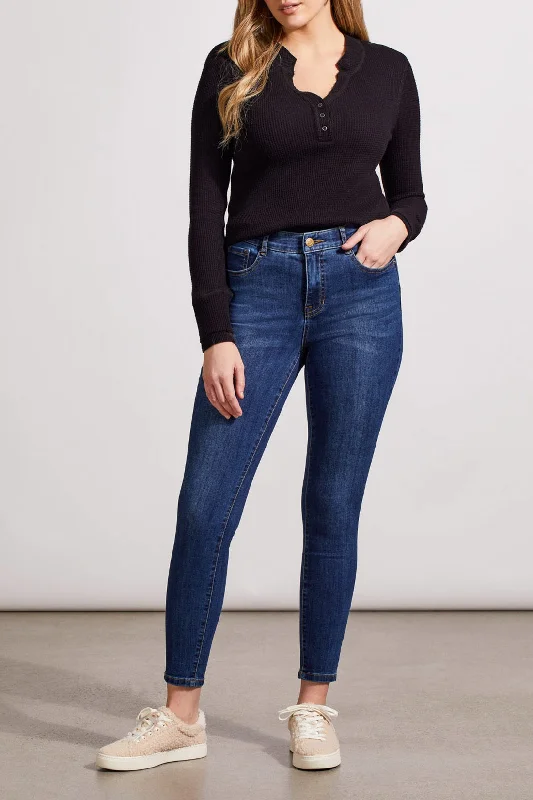 Tribal Sophia Curvy Hugging Skinny Ankle Jean 5559O-2020-2181 Bluemoon Fashionable Frayed Hem Denim Tribal Sophia Curvy Hugging Skinny Ankle Jean 5559O-2020-2181 Bluemoon Fashionable Frayed Hem Denim