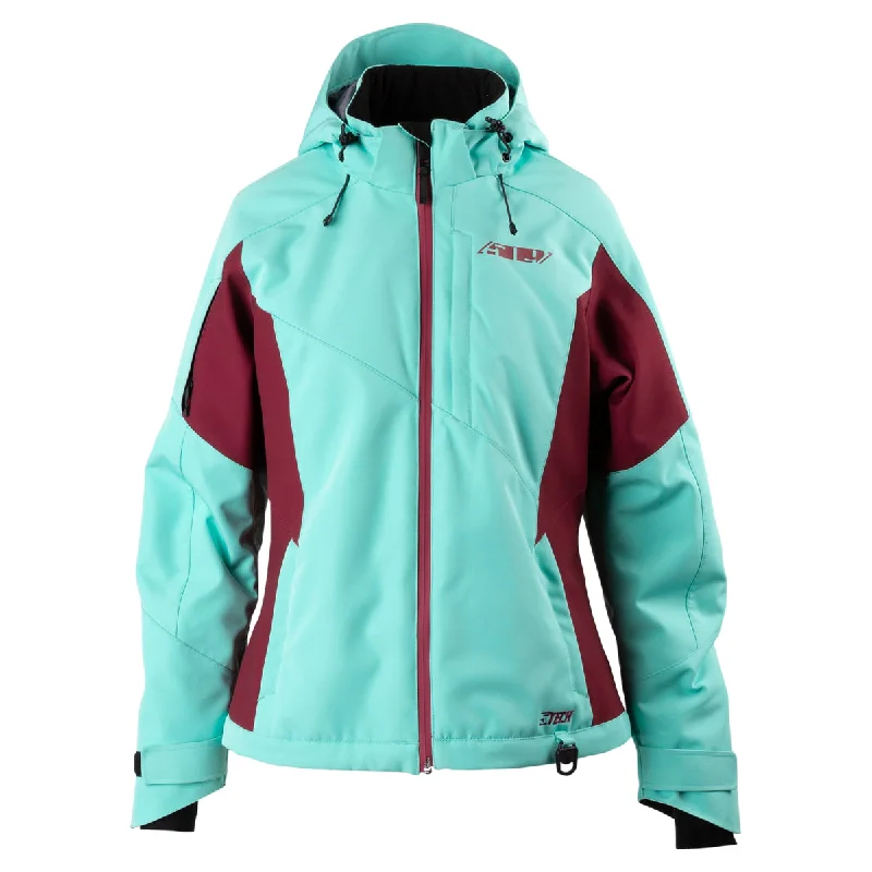 Teal/Maroon