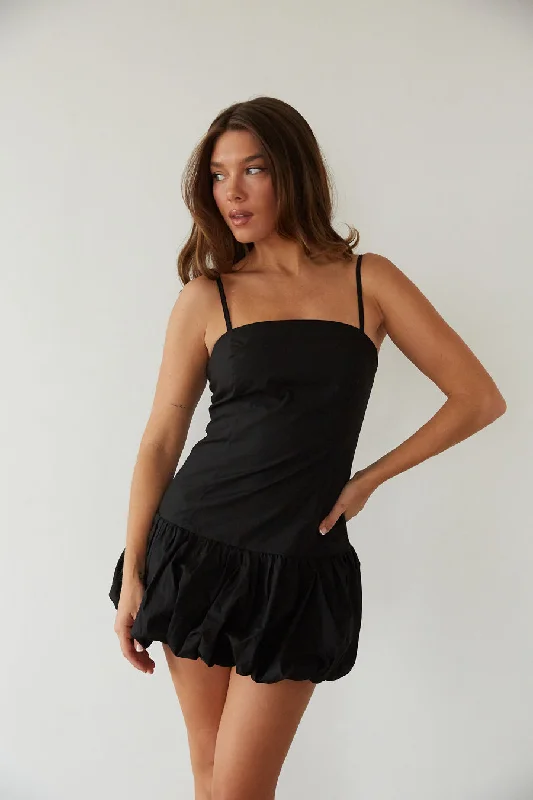 Blakely Bubble Mini Dress Cozy Sweater Mini Dress