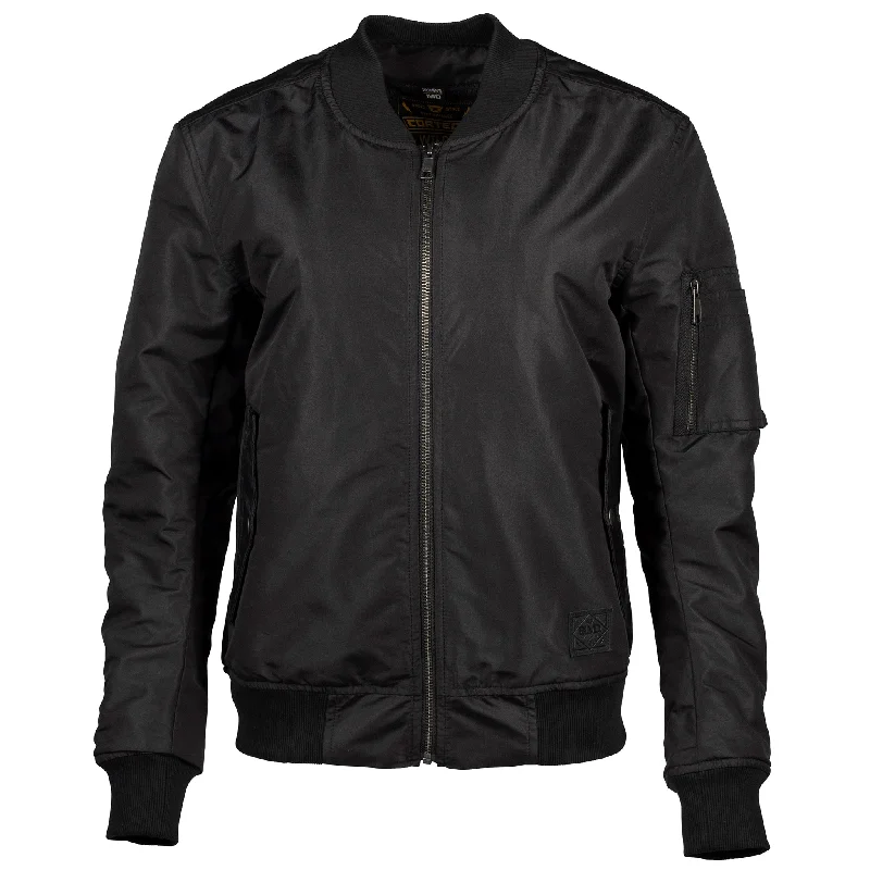 Cortech Boulevard Collective Women's Wildcat Bomber Jacket Tailored Jacket Straight Jacket A-Line Jacket