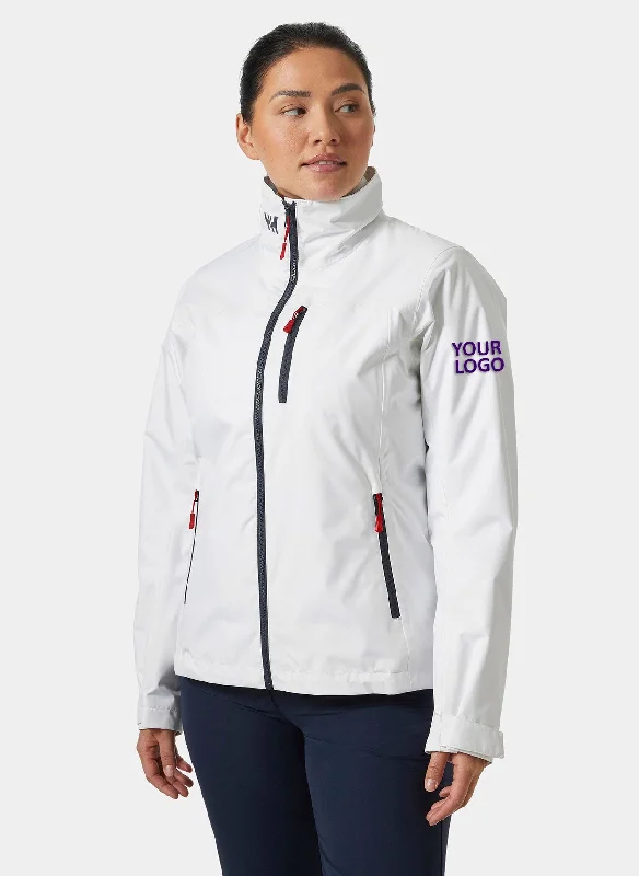 Helly Hansen Women's Midlayer Custom Crew Jackets, White Fleece Jacket Down Jacket Feather Jacket Helly Hansen Women's Midlayer Custom Crew Jackets, White Fleece Jacket Down Jacket Feather Jacket
