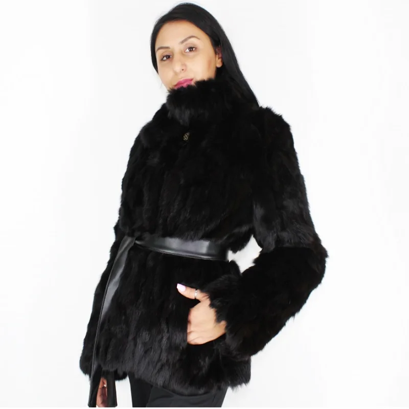 FI Colored black lynx pieces jacket Satin Jacket Silk Jacket Chiffon Jacket