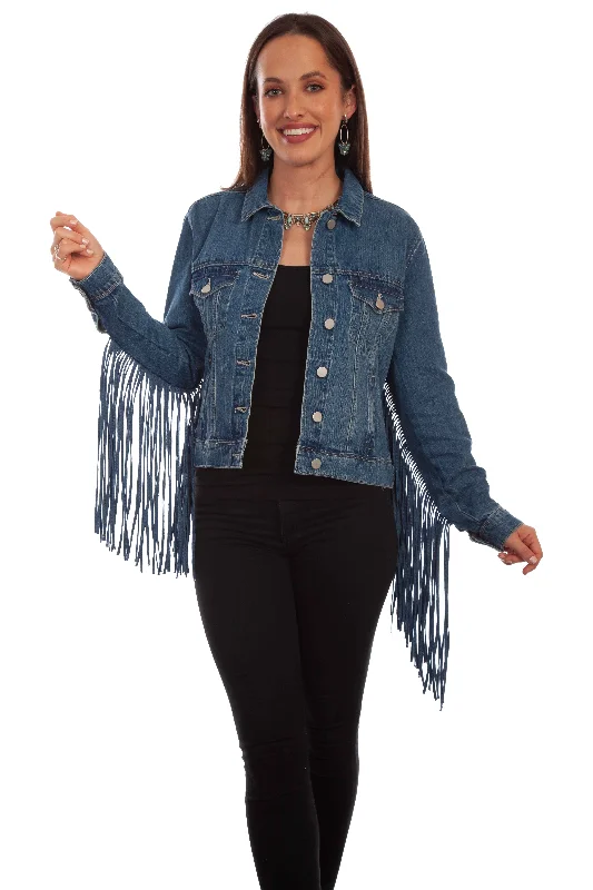 Fringe Denim Jacket Rayon Jacket Velvet Jacket Corduroy Jacket