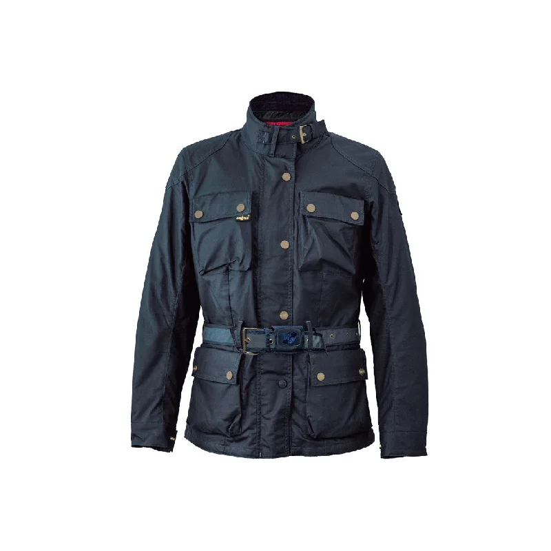 Garibaldi Heritage 1972 Navy Wax Cotton look Ladies Jacket CE EN17092 Mesh Jacket Canvas Jacket Denim Jacket Garibaldi Heritage 1972 Navy Wax Cotton look Ladies Jacket CE EN17092 Mesh Jacket Canvas Jacket Denim Jacket