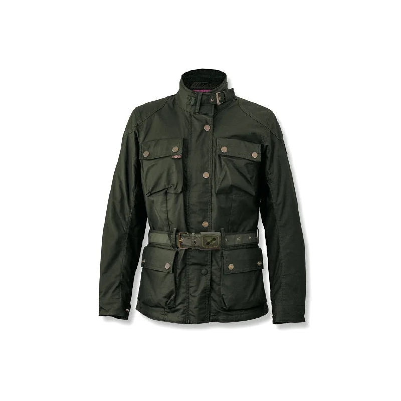 Garibaldi Heritage 1972 Olive Wax Cotton look Ladies Jacket CE EN17092 Wool Jacket Cashmere Jacket Tweed Jacket Garibaldi Heritage 1972 Olive Wax Cotton look Ladies Jacket CE EN17092 Wool Jacket Cashmere Jacket Tweed Jacket