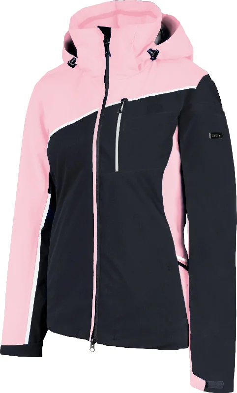 Karbon Opal Jacket Womens Black / Cotton Candy Stand-Up Collar Roll-Neck Collar Turtle Neck Karbon Opal Jacket Womens Black / Cotton Candy Stand-Up Collar Roll-Neck Collar Turtle Neck