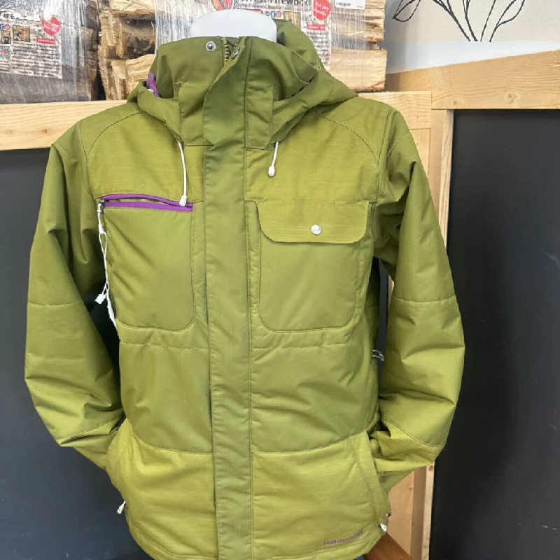 Patagonia - Rubicon Rider Jacket - MSRP $399: Green/Purple-women-MD Denim Jacket Leather Jacket Suede Jacket Patagonia - Rubicon Rider Jacket - MSRP $399: Green/Purple-women-MD Denim Jacket Leather Jacket Suede Jacket