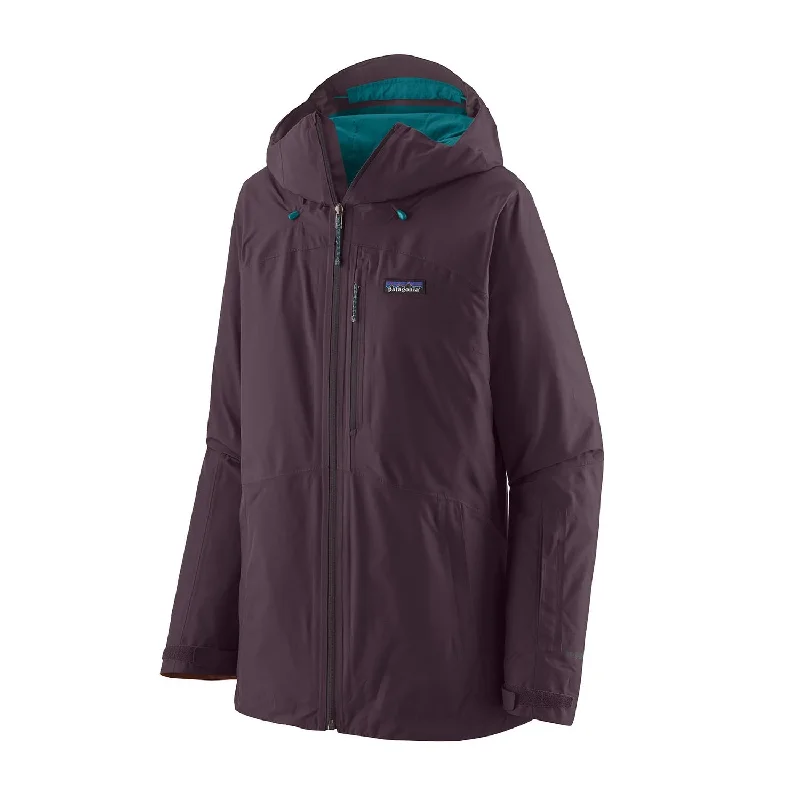 Womens Powder Town Jacket  2024 Snapped Jacket Toggled Jacket Drawstring Jacket